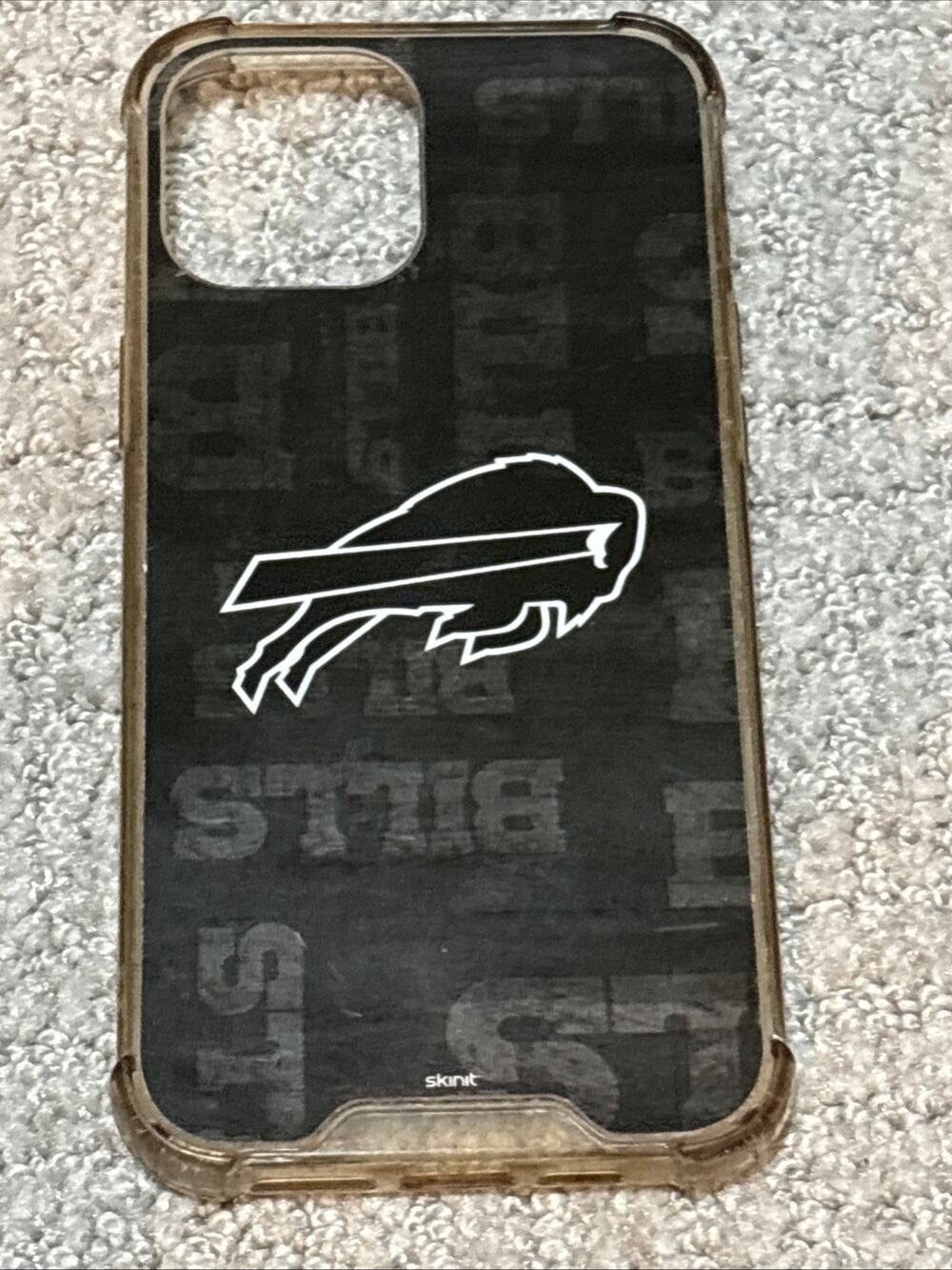 Skinit Clear Phone Case iPhone 12 Pro Max - Official Licensed NFL Buffalo Bills